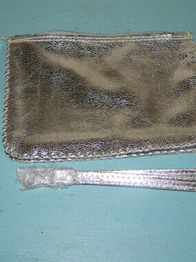 Studio Caleidoscope Laila Wristlet Pouch Silver